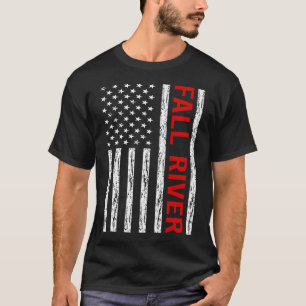 T-shirt Drapeau des États-Unis - Fall River
