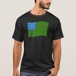 T-shirt Drapeau des Garçons de la Montagne - Vermont Ameri
