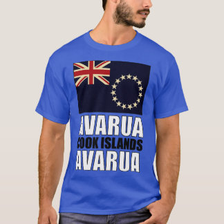 T-shirt Drapeau des Îles Cook