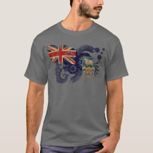 T-shirt Drapeau des Îles Falkland
