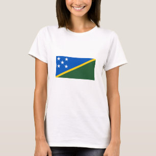 T-shirt Drapeau des Îles Salomon