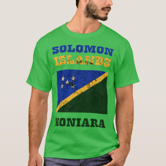 T-shirt Drapeau des Îles Salomon 1