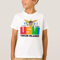 Drapeau des îles Vierges américaines St. Croix USV