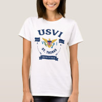Drapeau des îles Vierges américaines St Thomas USV