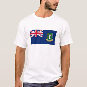 T-shirt Drapeau des îles Vierges britanniques