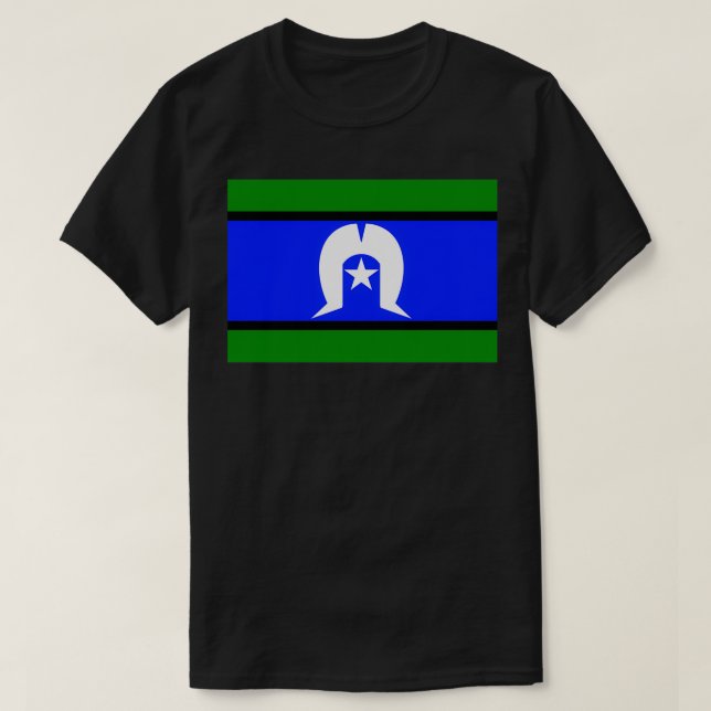 T-shirt Drapeau des insulaires du détroit de Torres (Design devant)