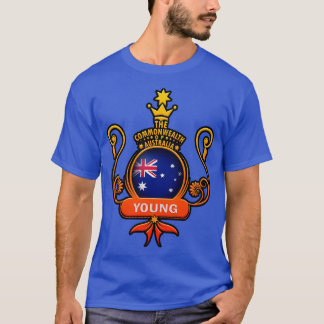 T-shirt Drapeau des jeunes amoureux Australie