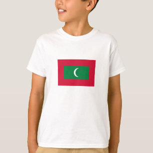 T-shirt Drapeau des Maldives