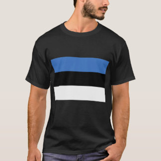 T-shirt Drapeau des produits estoniens