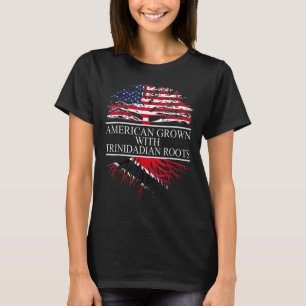 T-shirt Drapeau des racines trinidadiennes de Trinité-et-T