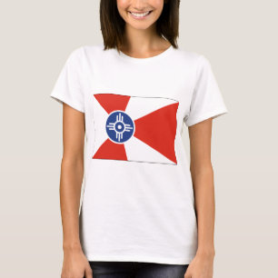 T-shirt Drapeau des TIC Wichita Kansas