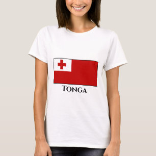 T-shirt Drapeau des Tonga