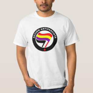 T-shirt Drapeau d'Espagnol d'Acción Antifascista