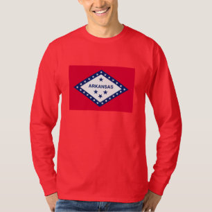 T-shirt Drapeau d'État Arkansas
