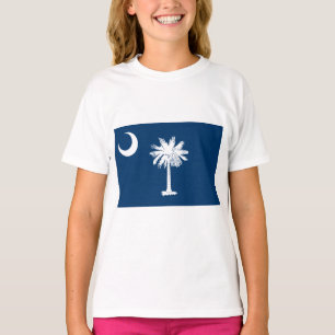 T-shirt Drapeau d'État de Caroline du Sud