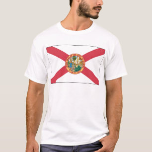 T-shirt Drapeau d'état de la Floride
