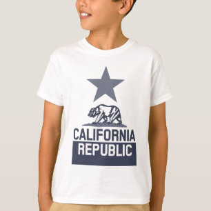 T-shirt Drapeau d'État de la RÉPUBLIQUE DE CALIFORNIE