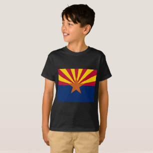 T-shirt Drapeau d'État de l'Arizona