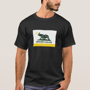 T-shirt Drapeau d'état d'Oakland