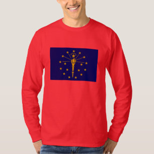 T-shirt Drapeau d'état Indiana