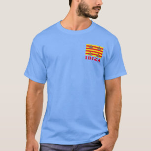 T-shirt Drapeau d'Ibiza, ESPAGNE