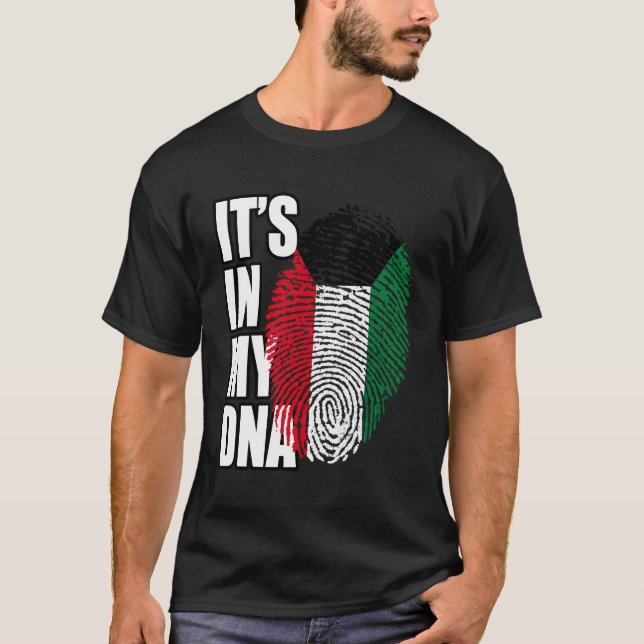 T-shirt Drapeau d'identification du patrimoine koweïtien (Devant)