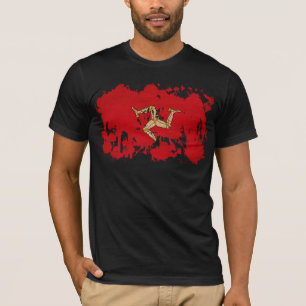 T-shirt Drapeau d'île de Man