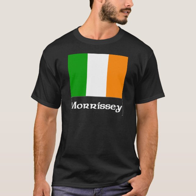 T-shirt Drapeau d'Irlandais de Morrissey (Devant)