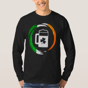 T-shirt Drapeau d'Irlande Drôle amusant St Patrick's Day B