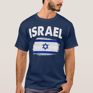 T-shirt Drapeau d'Israël Fille juive israélienne