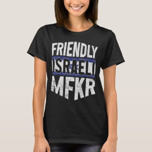 T-shirt Drapeau d'Israël Israéliens fiers hommes et femmes