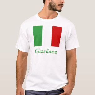 T-shirt Drapeau d'Italien de Giordano