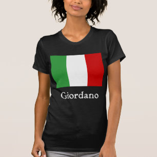 T-shirt Drapeau d'Italien de Giordano