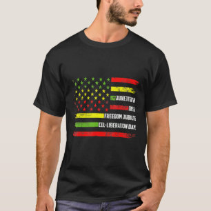 T-shirt Drapeau du 18ème siècle célébrant l'histoire des N