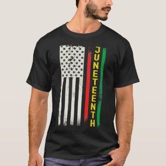 T-shirt Drapeau du 19e jour de la liberté
