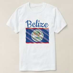 T-shirt Drapeau du Belize