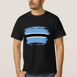 T-shirt Drapeau du Botswana
