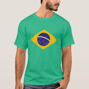 T-shirt drapeau du Brésil