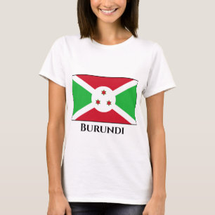 T-shirt Drapeau du Burundi