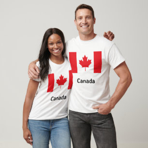 T-shirt Drapeau du Canada