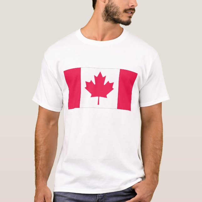 T-shirt Drapeau du Canada (Devant)