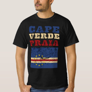 T-shirt Drapeau du Cap-Vert