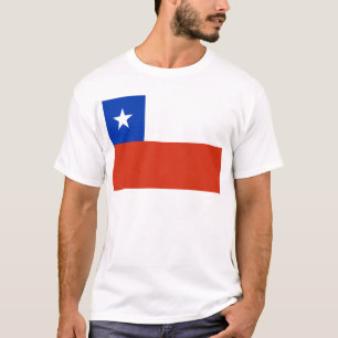 T-shirt Drapeau du Chili