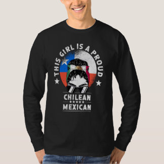T-shirt Drapeau du Chili Fierté de citoyenne femme fille g