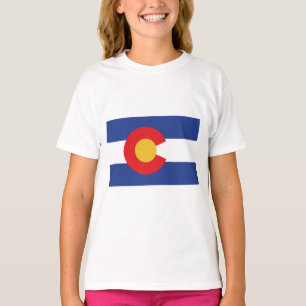 T-shirt Drapeau du Colorado