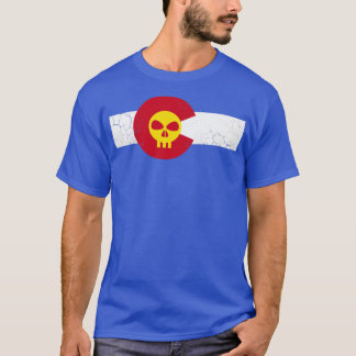 T-shirt Drapeau du Colorado Sun