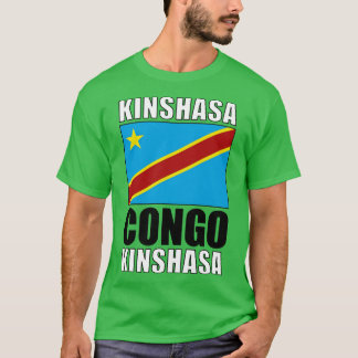 T-shirt Drapeau du Congo