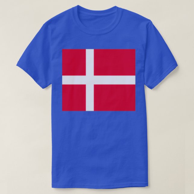 T-shirt Drapeau du Danemark (Design devant)