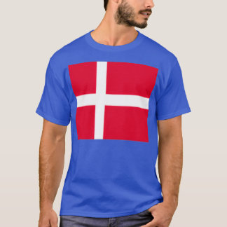 T-shirt Drapeau du Danemark