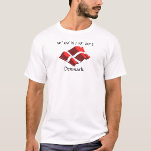 T-Shirt Drapeau du Danemark